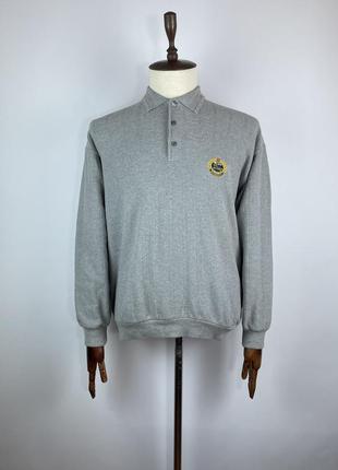 Чоловічий вінтажний светр burberrys small logo pullover sweater