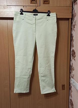 Стрейчевые коттоновые брюки 54-56