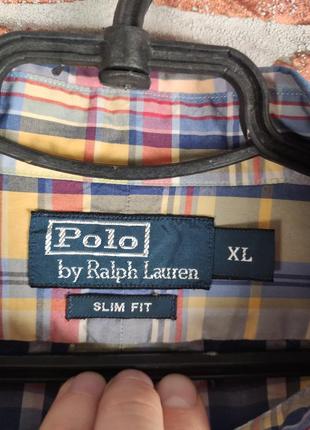 Рубашка в клетку polo ralph lauren5 фото
