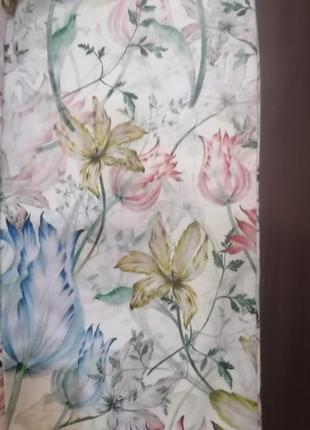 Стильні штани/слакси у квітковий принт h&m.3 фото