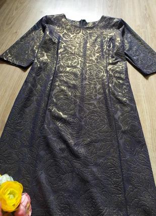 Нове ошатне плаття великий розмір з переливом5 фото