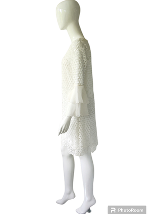 ♥️1+1=3♥️ ana alcazar європа мереживна сукня із шовковими рукавами5 фото