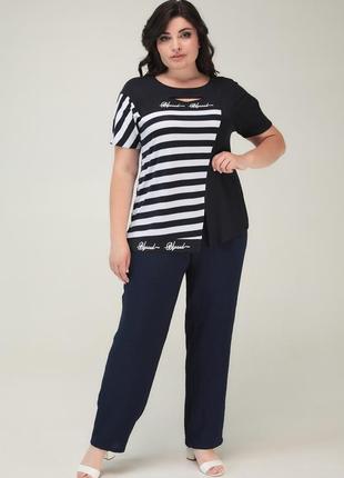 Женская оригинальная футболка больших размеров