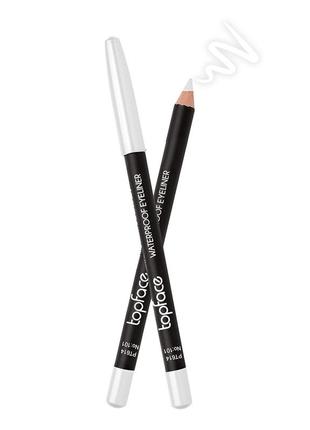 Карандаш для глаз topface "waterproof eyeliner" 101