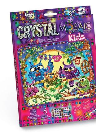 Набір креативної творчості "crystal mosaic kids" (20), crmk-01-01,02,03,04...10, шт