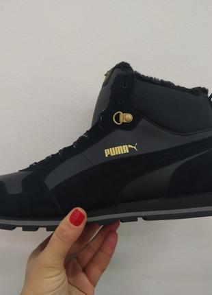 st runner mid fur puma