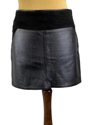 100% кожанная юбка