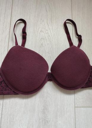 Бюстгальтер базовый бюст коттоновый лиф h&m 70b 70a
