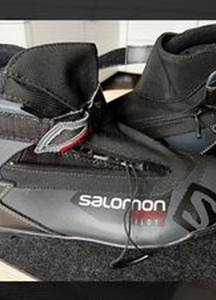 Ботинки лыжные беговые salomon escape 7 pilot1 фото