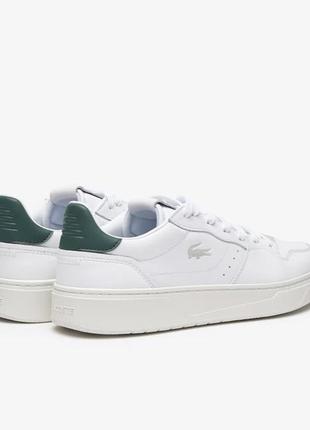 Стильні кросівки кеди lacoste court-lisse leather sneakers2 фото