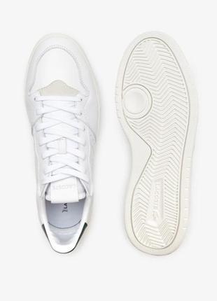 Стильні кросівки кеди lacoste court-lisse leather sneakers4 фото