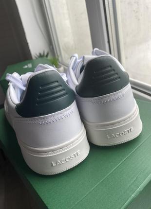 Стильні кросівки кеди lacoste court-lisse leather sneakers8 фото