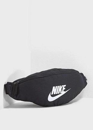 Сумка банка nike heritage hip pack black
