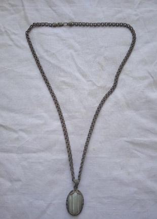 Серебряная цепочка с подвеской