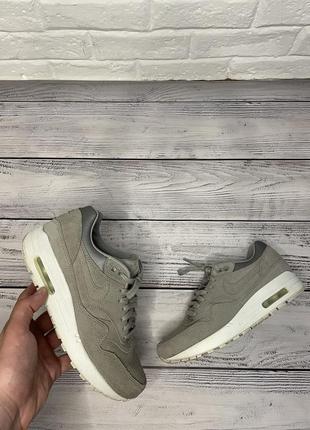 Кроссовки nike air max 1 prm grey pattern