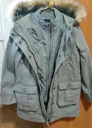 Gap 2в1 комплект курток разм 134-140