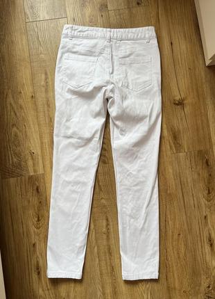 Tcm tchibo нижняя белые джинсы мом коттон джинс6 фото