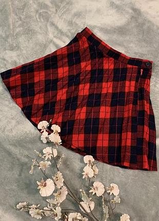 Міні спідничка у клітинку