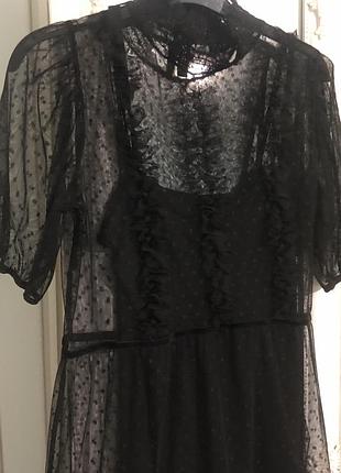 Платье миди h&m