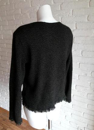 Marc cain кашемировый / ангоровый джемпер пуловер 100% оригинал свитер кофта4 фото