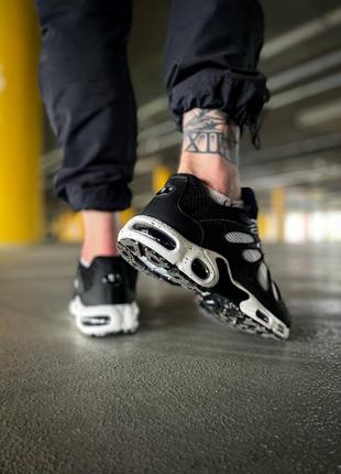 Кроссівки nike tn terrascape "white/black"9 фото