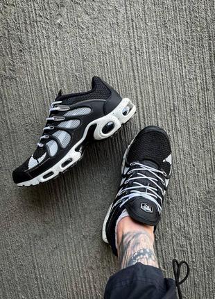 Кроссівки nike tn terrascape "white/black"7 фото