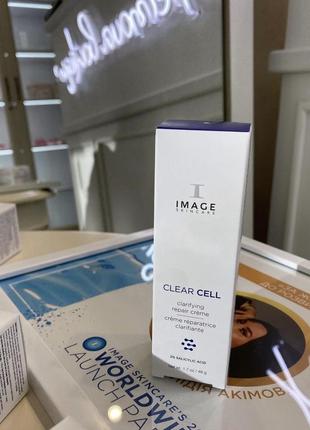 Восстанавливающий крем-гель для проблемной кожи image skincare clear cell clarifying repair creme
