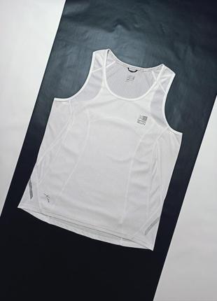 Майка спортивна біла чоловіча karrimor розмір - l