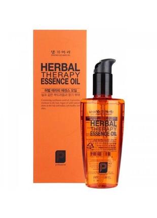 Восстанавливающее масло для волос с целебными травами daeng gi meo ri herbal therpay essence oil