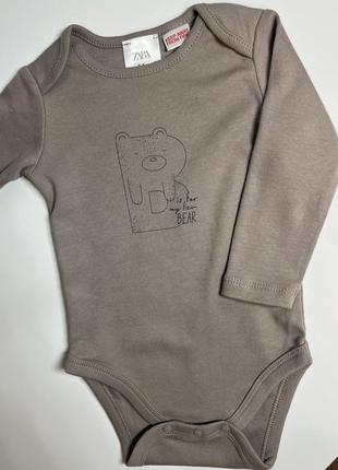 Боди zara 3-6m