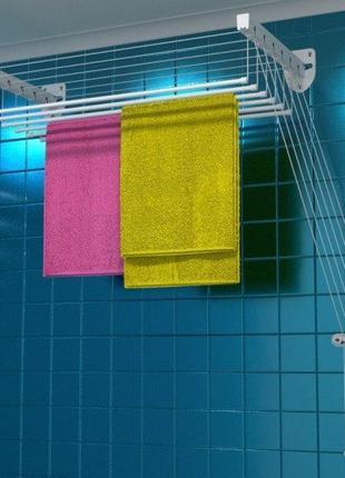 Уценка сушіння для білизни настінно-стельова флорис 1,5м (floris)