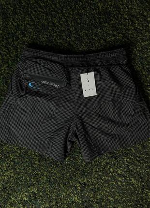 Шорты nike x off-white 002 woven shorts black (new) | original2 фото