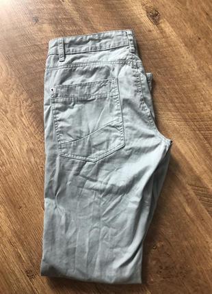 Мужские брюки чиносы junker голубого цвета хлопок размер 297 фото