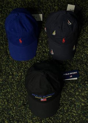 Кепка polo ralph lauren cotton chino/sailboat/sport cap (new) | original