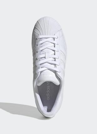 Кроссовки жен. adidas superstar w cloud white (арт. fv3285)3 фото