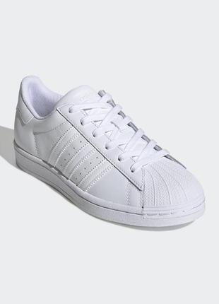 Кроссовки жен. adidas superstar w cloud white (арт. fv3285)6 фото