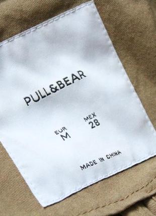 Куртка парку сафарі м розмір 38 pull&bear куртка мілітарі з паєтками на спині pull&bear5 фото