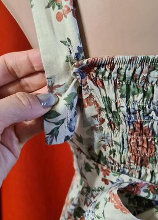 Літній сарафан у квітковий принт 3