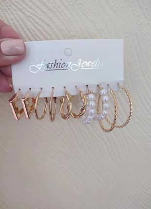 Набор сережек, смотрите больше бижутерии в своих объемах2 фото