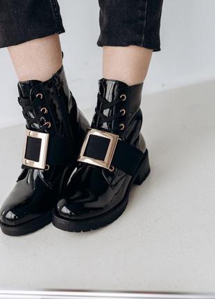 Черевики жіночі fashion alabama 3293 37 розмір 24 см чорний
