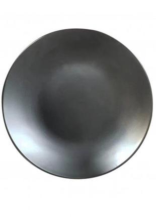 Тарелка десертная snt 4190-14 20,5 см черная