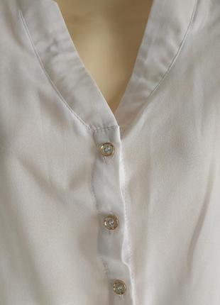 Невесомая белая блуза2 фото