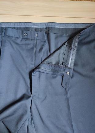 Шерстяные брюки штаны из шерсти 100% шерсть большой размер батал atelier torino ☕ наш 68-70рр3 фото