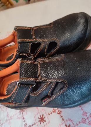 Ботинки рабочие сандалии ботинки 39р. унисекс рабочая обувь2 фото