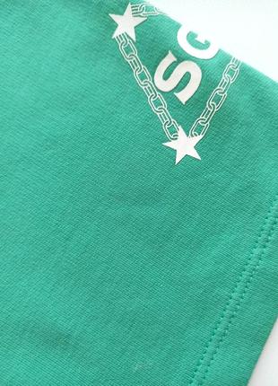 Трикотажные шорты-бермуды для подростка street gang sg5693 светло-зеленые 152 см6 фото