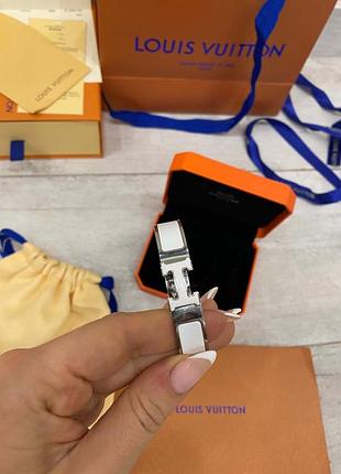 Браслет hermes clic clac h blanc 5