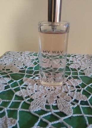 Продам духи от известного бренда giorgio armani my way