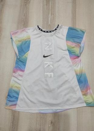 Стильная футболка nike для спорта и не только, xs-s (неполный м)2 фото