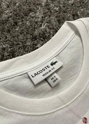 Чоловіча футболка з коротким рукавом мужская футболка с коротким рукавом lacoste2 фото