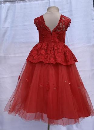 Платтячко нарядне, святкова сукня дитяча3 фото